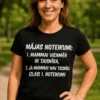 Smieklīgs krekls Mājas noteikumi mammai ar apdruku dāvanai mammai