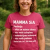 Smieklīgs krekls Mamma SIA mātes dienai ar humoristisku dizainu dāvanai