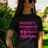 Smieklīgs krekls Mazliet dzeramnaudas mazliet dzērienu ar uzdruku MAZLIET dzeramnaudas MAZLIET dzērienu