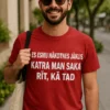 Smieklīgs krekls Nākotnes jāklis ar uzdrīkstīgu humorīgu dizainu un tekstu dāvanai