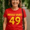 Smieklīgs krekls Nekad vairs 49 ar uzrakstu NEKAD VAIRS 49