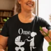 Smieklīgs krekls Ome iesācēja ar uzdruku Ome Iesācēja