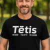 Smieklīgs krekls Tētis leģenda ar uzrakstu Tētis THE MAN THE MYTH THE LEGEND
