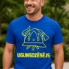 Smieklīgs krekls Ugunsdzēsēja ķivere ar uzrakstu UGUNSDZĒSĒJS