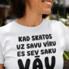 Smieklīgs krekls Vāu vīrs ar apdruku un humoristisku dāvanu ideju vīram